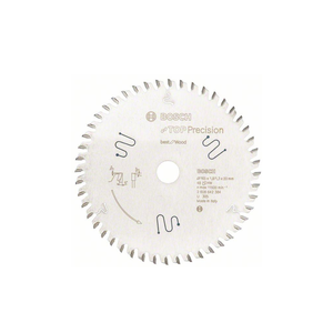 LAME CIRCULAIRE BOIS Ø165x1,8mm 48 DENTS (BEST FOR WOOD) 2608642384 BOSCH